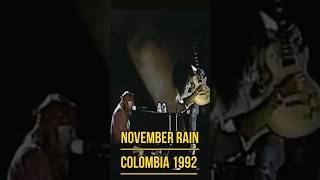 Guns n Roses November live in Colombia 1992 gunsnroses slash [upl. by Sidoney]