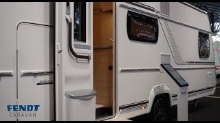 Caravan per le Famiglie  FENDT 550 SKM CMT STOCCARDA 2024 [upl. by Fujio]