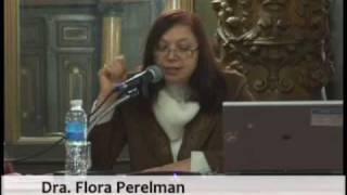 DGCyE  Conferencia de la Dra Flora Perelman  Fragmento II [upl. by Drol]