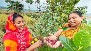 আজ আমাদের শীতের সব্জী বাগান ঘুরে আপনাদের দেখালাম [upl. by Anderer412]