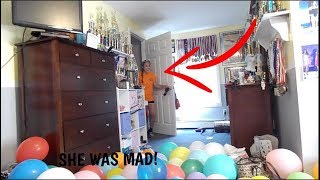 ROOM FILLED WITH BALLOONS PRANK [upl. by Lananna142]