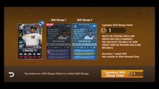 MLB 9 Innings 22  Black Diamond Upgrade Legend Skill Change Ticket Signature Pack And More [upl. by Adabelle]