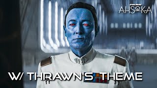 Grand Admiral Thrawn Entrance 4K RESCORED w Thrawns Theme  Ahsoka Ep06 [upl. by Malvie]