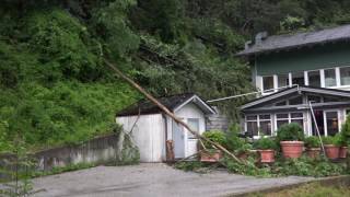 Unwetter ziehen über Großgmain [upl. by Nerhe]