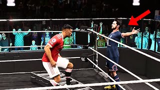 MESSI VS CR7🫨 WWE 2K24 LIVE🔴 [upl. by Eadmund621]