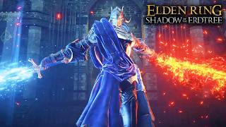 Elden Ring Shadow of the Erdtree  Rellana Twin Moon Knight Boss Fight 4K No Mimic [upl. by Bonne]