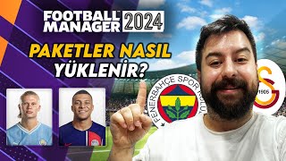 FM 24 Bedava Yüz Paketi Logo Paketi ve Güncel Kadro Yaması Nasıl Kurulur 🎮⚽ [upl. by Notnirb]