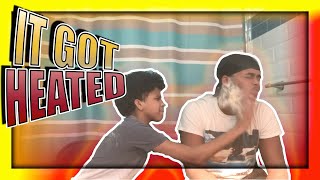 HOW WELL DO I KNOW MY BROTHER POWDER CHALLENGE GETS HEATED [upl. by Ladnyc665]