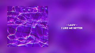 lauv  i like me better  sped up [upl. by Ardaid]