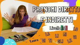 Pronomi diretti e indiretti [upl. by Chladek463]