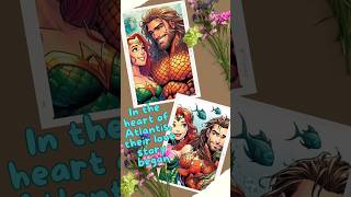 Aquaman and Mera Romance ❤️ Beneath Waves lovestory aqualove ocean dccomics dcuniverse [upl. by Buckels]