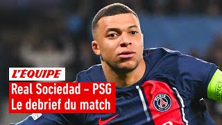 Real Sociedad 12 PSG  Le débrief de la qualification du PSG en quart de la Ligue des champions [upl. by Ingham23]