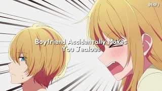 Boyfriend Accidentally Makes You Jealous M4F Apologizing Kisses Rambles ASMR RP [upl. by Akayas]