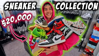 My ENTIRE 20000 Sneaker Collection [upl. by Eissen]