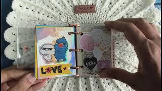 Completed mini journal flip through [upl. by Hplodnar]