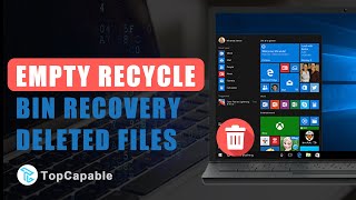 How to Recover Deleted Files from Recycle Bin on Windows 11 10 8 7 Restore Emptied Recycle Bin [upl. by Issiah]