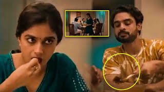 Tovino Thomas amp Keerthy Suresh Ultimate Telugu Food Scene  Telugu Movies  Kotha Cinema [upl. by Sansen746]