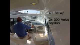 Beneteau Joystick Maneuvering GT 38 ST 34 in San Diego [upl. by Zuliram950]