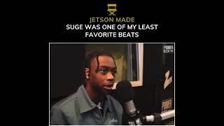 JETSON MADE Talks on How Suge was his least favorite Beatjetsonmade [upl. by Calia]