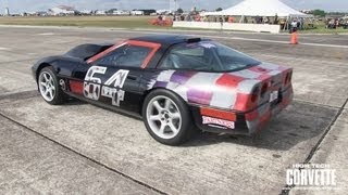 211mph C4 Corvette  Texas Mile [upl. by Fauch]