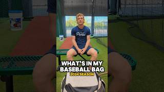 What’s in my baseball bag for 2024 [upl. by Sukcirdor301]