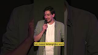 Gewoon Leraar standupcomedy comedyshorts leraar comedyclub echtlachen publiek crowdwork [upl. by Udele502]