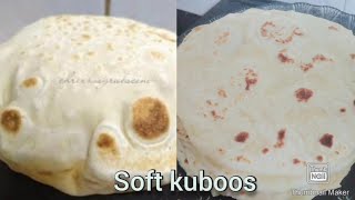 Soft kuboos recipeകുബൂസ് വളരെ എളുപ്പത്തിൽ തയ്യാറാക്കാം  mavees kitchen [upl. by Kcirttap]