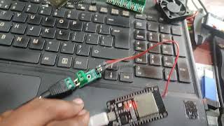 esp32 with voltage sensor Reading 12v dc [upl. by Merwin186]