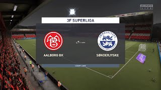 FIFA 21  Aalborg BK vs Sonderjyske  Denmark Superliga Relegation  05042021  1080p 60FPS [upl. by Rehpinej532]