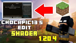 How To Download amp Install Chocapic13sEdit Shader for Minecraft 1204 [upl. by Bohner]