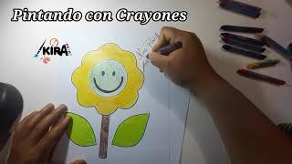 🛴🚀🚀🎇🎇PINTANDO CON CRAYONES PARA NIÑOS DE 3 A 5 AÑOS🛴🚀🚀🎇🎇 [upl. by Melquist]