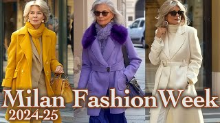 Unbelievably Beautiful Street Style from Milan Milan Fashion Week 20242025 Top Day 1 Outfits [upl. by Naanac173]