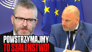 BRAUN NIE GRYZIE SIĘ W JĘZYK PRZED KOMISARZEM UE [upl. by Netsrik88]