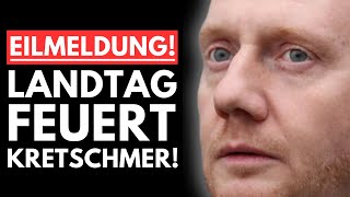 💥EILT KRETSCHMER RAUS AfD STELLT NEUEN MINISTERPRÄSIDENTEN CDU IM FREIEN FALL💥 [upl. by Eiramaneet37]