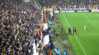 Fenerbahçe 40 Karabük  Stadtan Tribün Görüntüleri [upl. by Nilyarg]