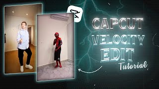 Capcut Velocity Edit Tutorial Like pro [upl. by Abramson]