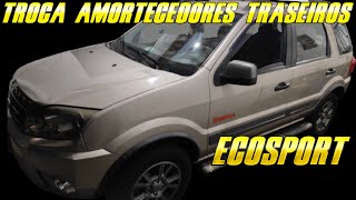 Troca dos amortecedores traseiros da ecosport [upl. by Nonaihr]