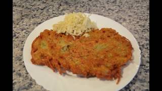 Bramborák  recept na skvělé domácí bramboráky Czech Amazing potato latkes [upl. by Aicenat]