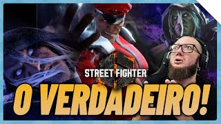 O IMPONENTE M BISON RETORNA EM STREET FIGHTER 6 MUITO INSANO  REACT [upl. by Linnea628]