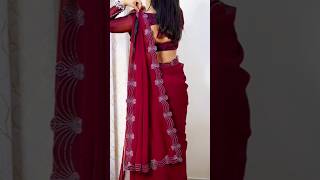 Saree Sadi pahnana sikho🙂sareesareelove sareestyle sareefashion shortsviral youtubeshorts [upl. by Lebisor]