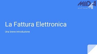 La Fattura Elettronica ed il Codice Destinatario [upl. by Brittain477]