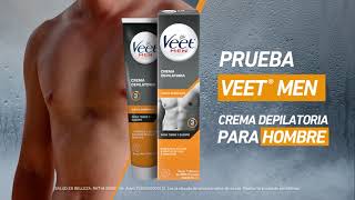 Nueva Veet® Men  Depilación masculina [upl. by Alracal]