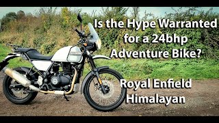 Is a 24bhp Adventure Bike Enough for 2022  Royal Enfield Himalayan [upl. by Tristas]