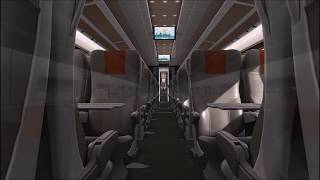 Frecciarossa  Cabin Detail [upl. by Atikir763]