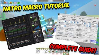 The MOST Detailed Natro Macro guide  Bee Swarm Simulator [upl. by Washko]