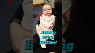 BABY HEARS for First Time 😭❤️ christian WorldDeafDay [upl. by Chavaree718]