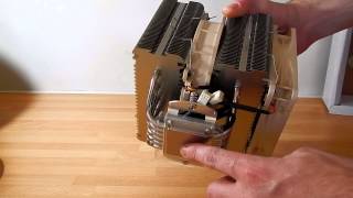 Noctua NHD14 UnboxOverview amp Install Socket 1150 [upl. by Jillane666]