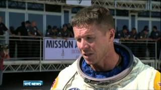 Felix Baumgartner breaks the sound barrier [upl. by Spracklen]