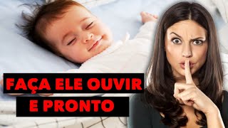 â™« CANÃ‡ÃƒO DE NINAR INFALÃVEL â™«  FAZ BEBÃŠ DORMIR na HORA  Som de Chuva e Barquinho no Mar [upl. by Batish]