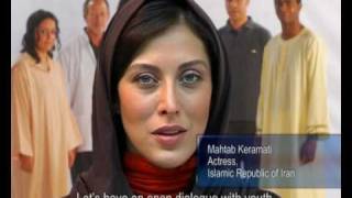 Mahtab Keramati UNICEF Iran Goodwill Ambassador speaks on World AIDS Day 2008  Part 2 [upl. by Yragerg]